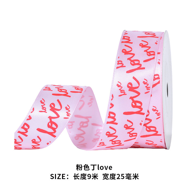 PINK LOVE*9m/roll*2.5cm
